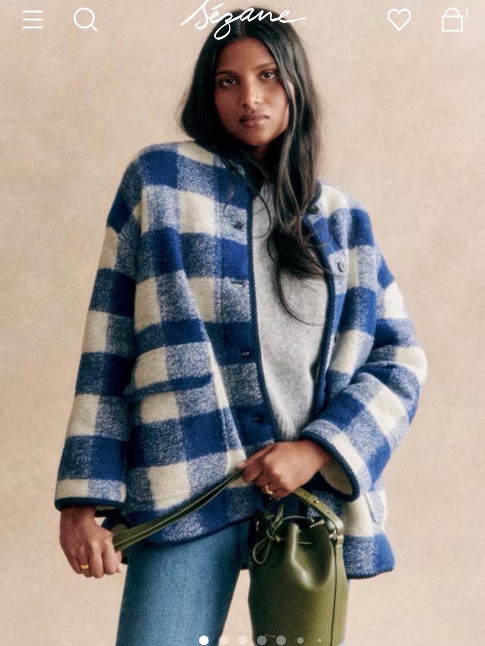 NWT Sezane Farel Jacket